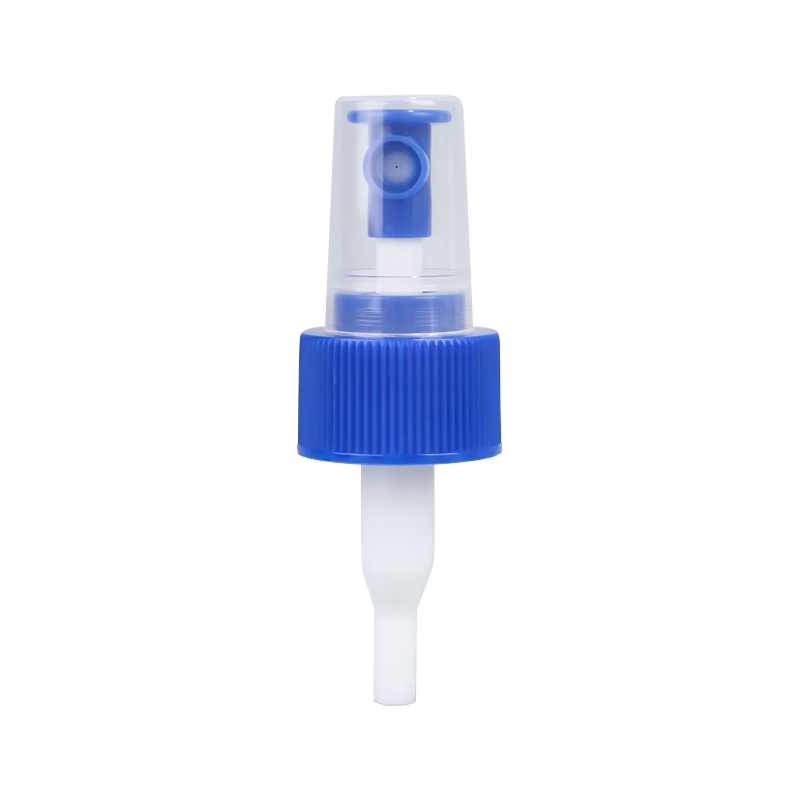 Pulverizador de bomba de dedo pequeno azul