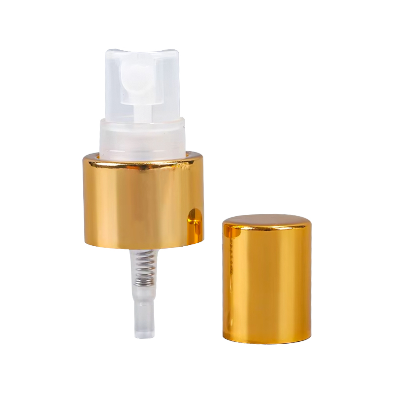 Pulverizador de névoa fina selada de ouro brilhante