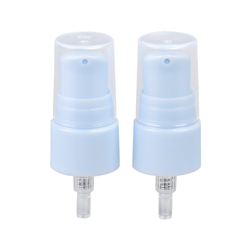 Bomba de creme cosmética de vácuo transparente